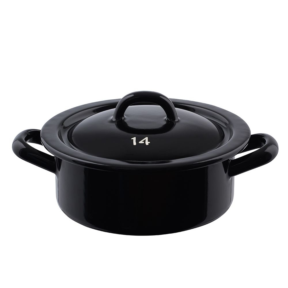 Riess Dwarfs - Shallow casserole with lid